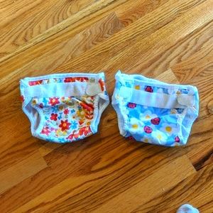Pair of cloth diaper covers